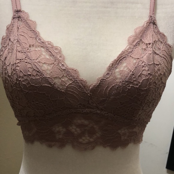 Marilyn Monroe - Dusty Pink Lace Bralette - Picture 2 of 6